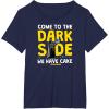 imageStar Wars  Come To The Dark Side We Have Cake TShirtNavy Blue