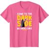 imageStar Wars  Come To The Dark Side We Have Cake TShirtPink Heather