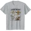 imageStar Wars  Creatures of Star Wars TShirtHeather Grey