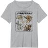 imageStar Wars  Creatures of Star Wars TShirtHeather Grey