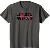 imageStar Wars  Darth Vader Logo TShirtAsphalt Grey