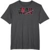 imageStar Wars  Darth Vader Logo TShirtDark Heather Grey