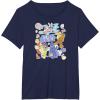 imageStar Wars  Easter Stickers TShirtNavy Blue