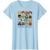imageStar Wars  Face Grid TShirtBaby Blue