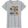 imageStar Wars  Face Grid TShirtHeather Grey