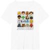imageStar Wars  Face Grid TShirtWhite
