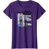 imageStar Wars  Han Solo Action Figure TShirtPurple