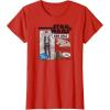 imageStar Wars  Han Solo Action Figure TShirtRed