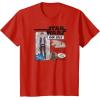 imageStar Wars  Han Solo Action Figure TShirtRed