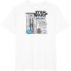 imageStar Wars  Han Solo Action Figure TShirtWhite