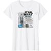 imageStar Wars  Han Solo Action Figure TShirtWhite