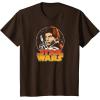 imageStar Wars  Han Solo Logo TShirtBrown