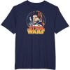 imageStar Wars  Han Solo Logo TShirtNavy Blue