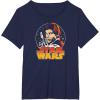 imageStar Wars  Han Solo Logo TShirtNavy Blue