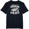imageStar Wars  Property Of The Smuggler Han Solo TShirtBlack