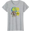 imageStar Wars  Rancor Action Figure TShirtHeather Grey