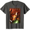 imageStar Wars Ahsoka Tano Power of the Galaxy Lightsaber TShirtAsphalt Grey
