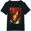 imageStar Wars Ahsoka Tano Power of the Galaxy Lightsaber TShirtBlack