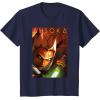 imageStar Wars Ahsoka Tano Power of the Galaxy Lightsaber TShirtNavy Blue