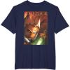 imageStar Wars Ahsoka Tano Power of the Galaxy Lightsaber TShirtNavy Blue