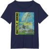 imageStar Wars Battle Droid Roger Roger TShirtNavy Blue
