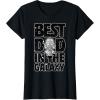 imageStar Wars Best Dad in the Galaxy Darth Vader TShirtBlack