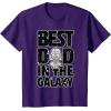 imageStar Wars Best Dad in the Galaxy Darth Vader TShirtPurple