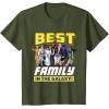 imageStar Wars Best Family in the Galaxy Group Trip Vacation TShirtOlive Green