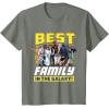 imageStar Wars Best Family in the Galaxy Group Trip Vacation TShirtOlive Heather