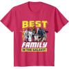 imageStar Wars Best Family in the Galaxy Group Trip Vacation TShirtRed Heather