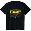 imageStar Wars Best Family in the Galaxy Reunion Trip Vacation TShirtBlack