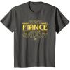 imageStar Wars Best Fianc in the Galaxy Birthday Engagement TShirtAsphalt Grey