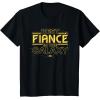 imageStar Wars Best Fianc in the Galaxy Birthday Engagement TShirtBlack