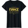 imageStar Wars Best Fianc in the Galaxy Birthday Engagement TShirtBlack