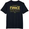 imageStar Wars Best Fianc in the Galaxy Birthday Engagement TShirtBlack
