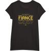 imageStar Wars Best Fianc in the Galaxy Birthday Engagement TShirtBlack