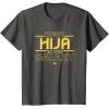 imageStar Wars Best Hija in the Galaxy Family Trip Spanish TShirtAsphalt Grey