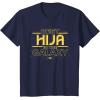 imageStar Wars Best Hija in the Galaxy Family Trip Spanish TShirtNavy Blue