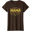 imageStar Wars Best Mam in the Galaxy Birthday Da de la Madre TShirtBrown