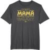 imageStar Wars Best Mam in the Galaxy Birthday Da de la Madre TShirtDark Heather Grey