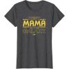 imageStar Wars Best Mam in the Galaxy Birthday Da de la Madre TShirtDark Heather Grey