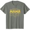 imageStar Wars Best Mam in the Galaxy Birthday Da de la Madre TShirtOlive Heather
