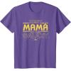 imageStar Wars Best Mam in the Galaxy Birthday Da de la Madre TShirtPurple Heather