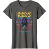 imageStar Wars Darth Vader The Dark Side Retro TShirtAsphalt Grey