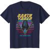 imageStar Wars Darth Vader The Dark Side Retro TShirtNavy Blue