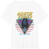 imageStar Wars Darth Vader The Dark Side Retro TShirtWhite