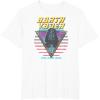 imageStar Wars Darth Vader The Dark Side Retro TShirtWhite