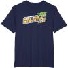 imageStar Wars Day May the 4th Be With You 2025 Grogu Logo TShirtNavy Blue