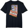 imageStar Wars Droids The Adventures of R2D2 ampamp C3PO Vintage TShirtBlack