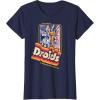 imageStar Wars Droids The Adventures of R2D2 ampamp C3PO Vintage TShirtNavy Blue